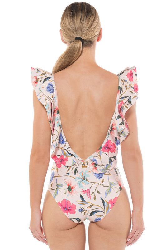 Enterizo Elsa Floral Paradise