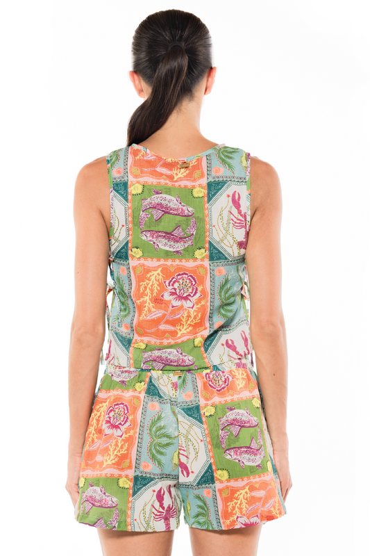 Short Amaia Caribbean Postcards