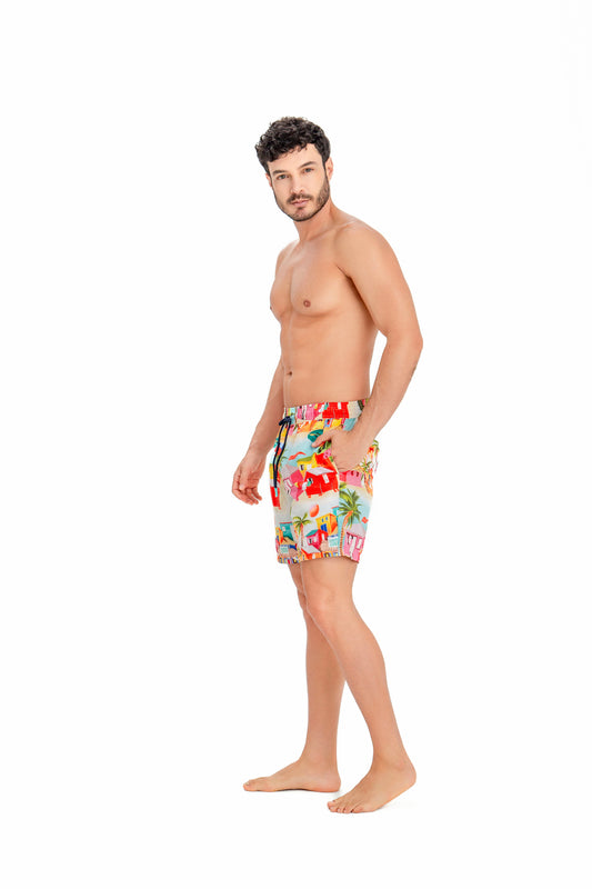 Pantaloneta Hombre Isla Islote