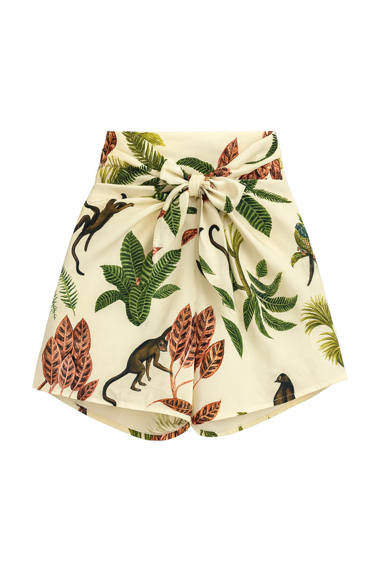 Short Mariposa Tropical