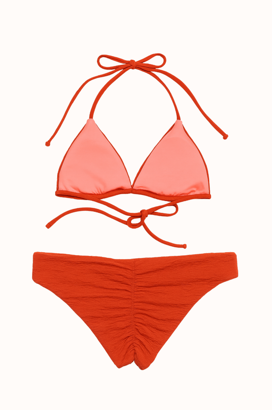 Top Carolina Naranja Quemado