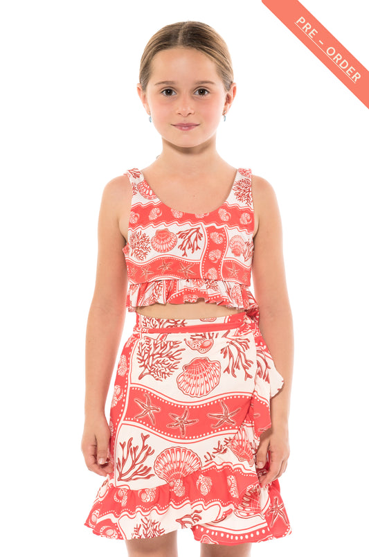 Falda Niña Pepita Coastal Dream (Pre-Order)