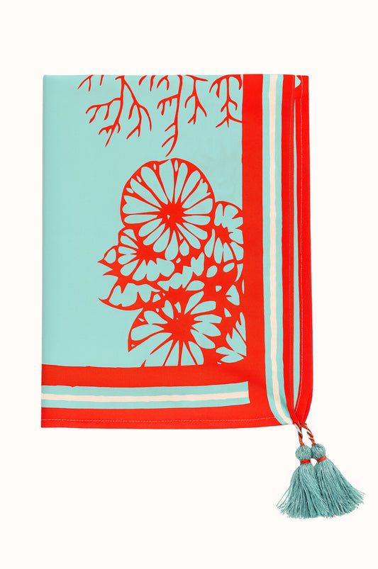 Pareo Touch Coral Verde