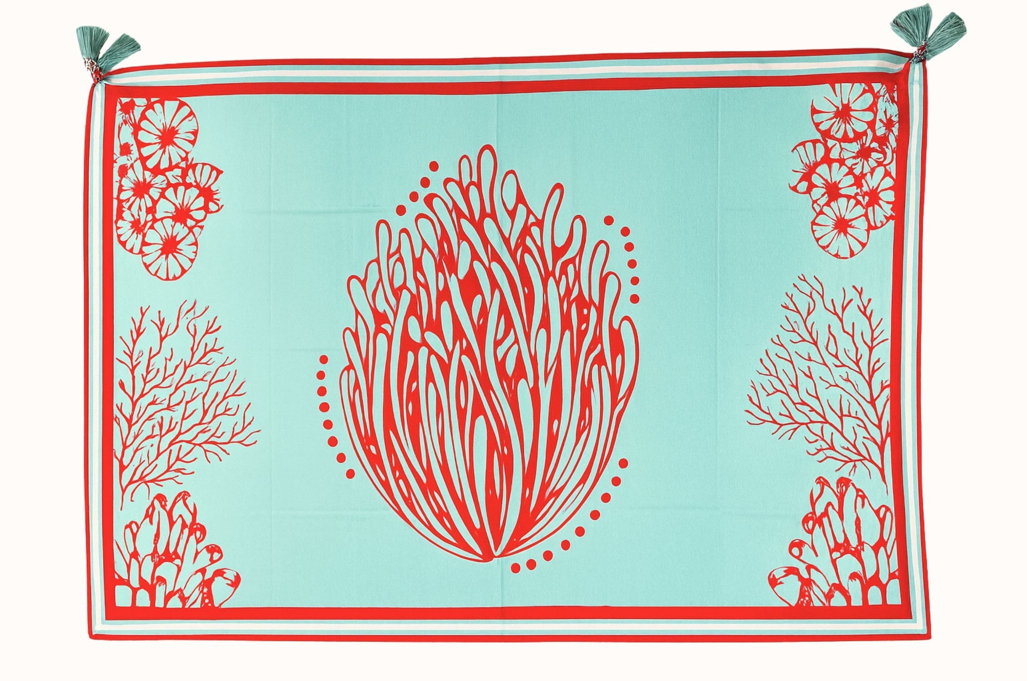 Pareo Touch Coral Verde