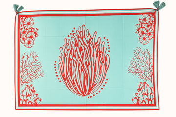 Pareo Touch Coral Verde