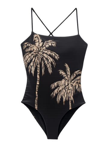 Enterizo Carla Negro | Black and White