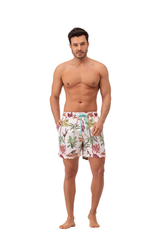 Pantaloneta Hombre Tropical