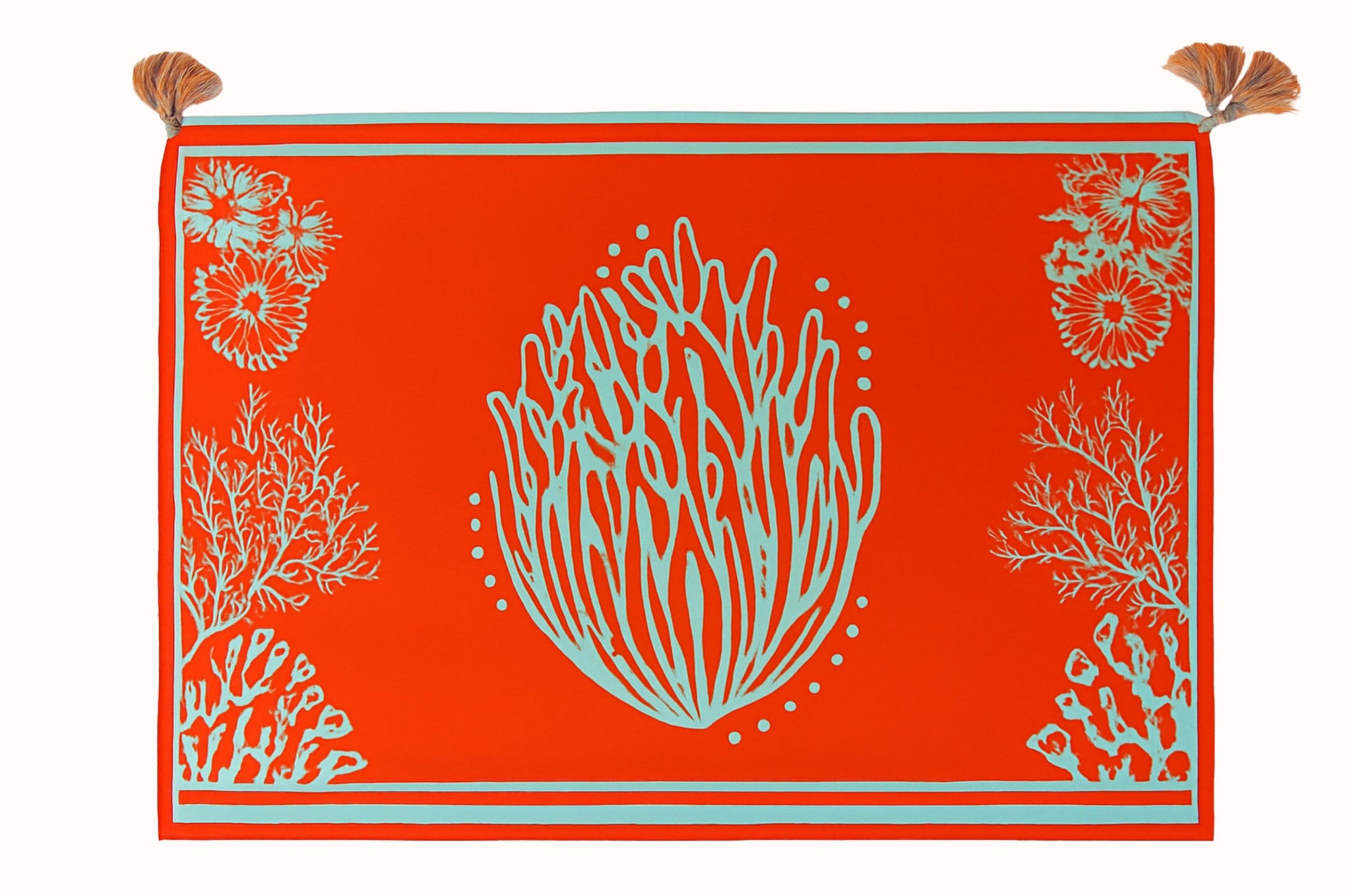 Pareo Touch Coral Naranja