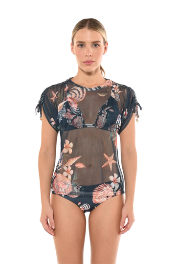 Minerva T-Shirt | Coastal Garden
