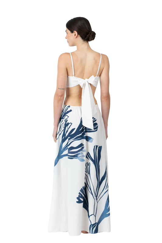 Miriam Dress | Coral Waves