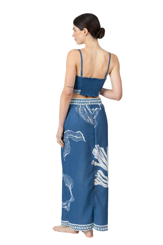 Celeste Crop Top | Aqua Dream
