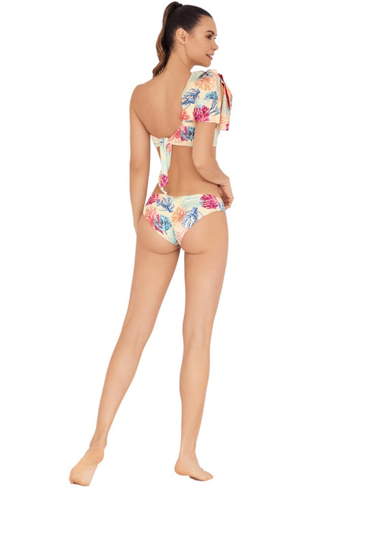 Laura Bottom Coral Amarillo