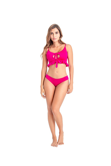 Bikini Cayetana Fucsia Unicolor