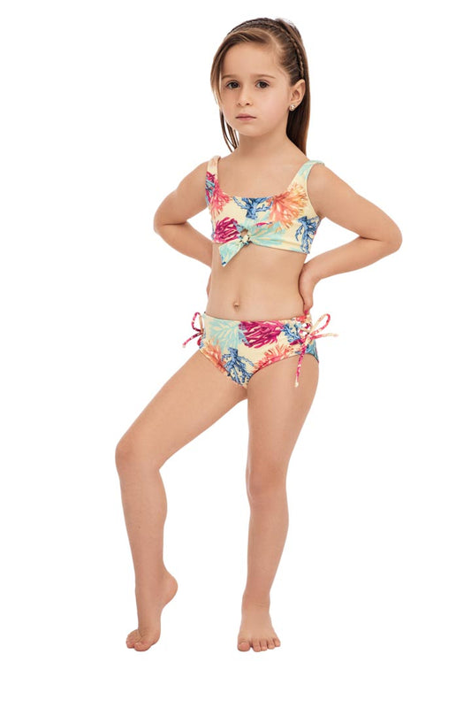 Frida Bikini Coral Amarillo
