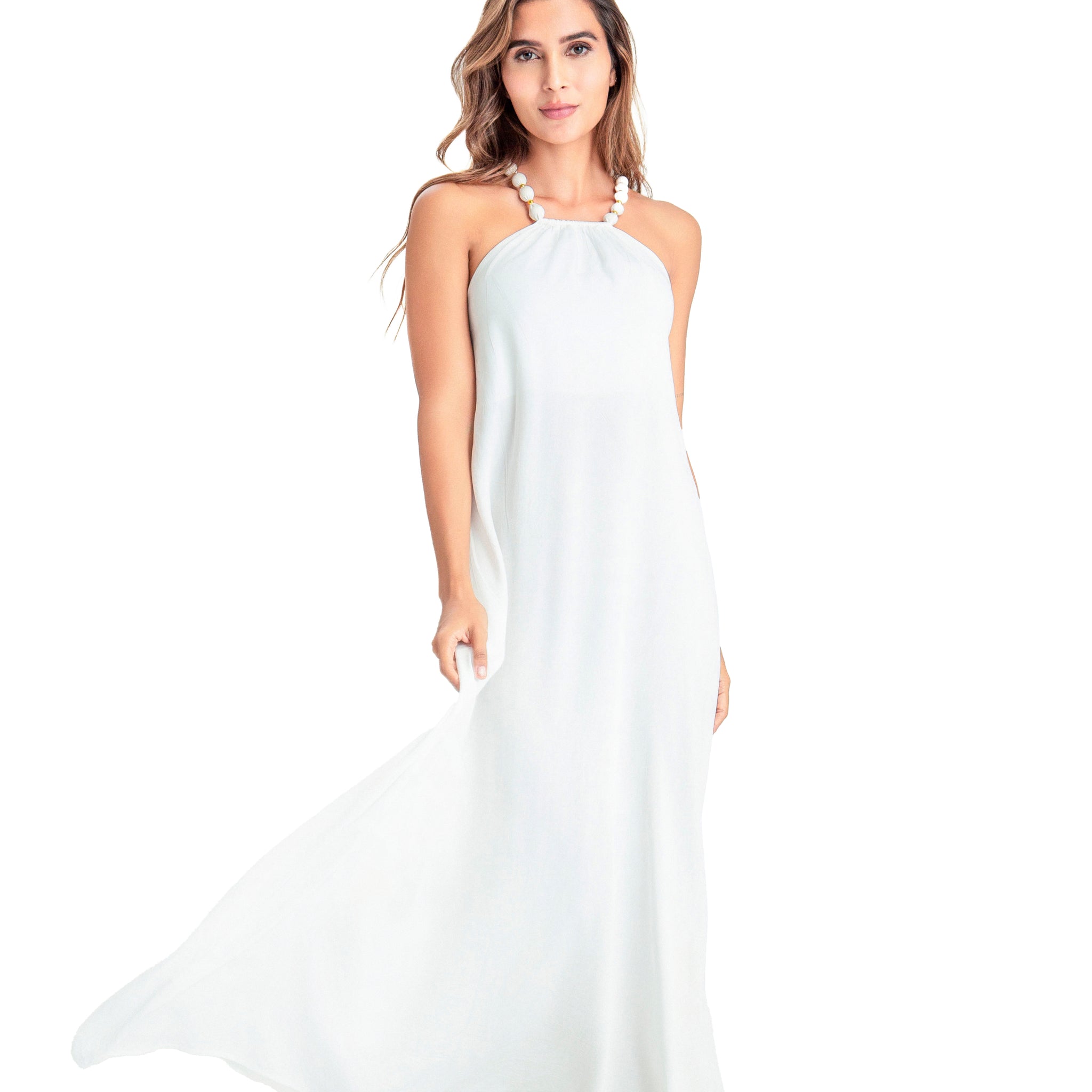 Vestido Marfil Mine