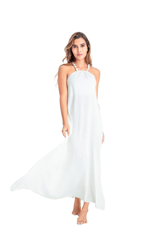 Vestido Marfil Mine
