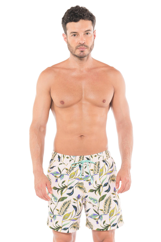Pantaloneta Hombre Floral Paradise