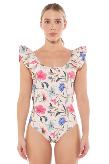 Enterizo Elsa Floral Paradise