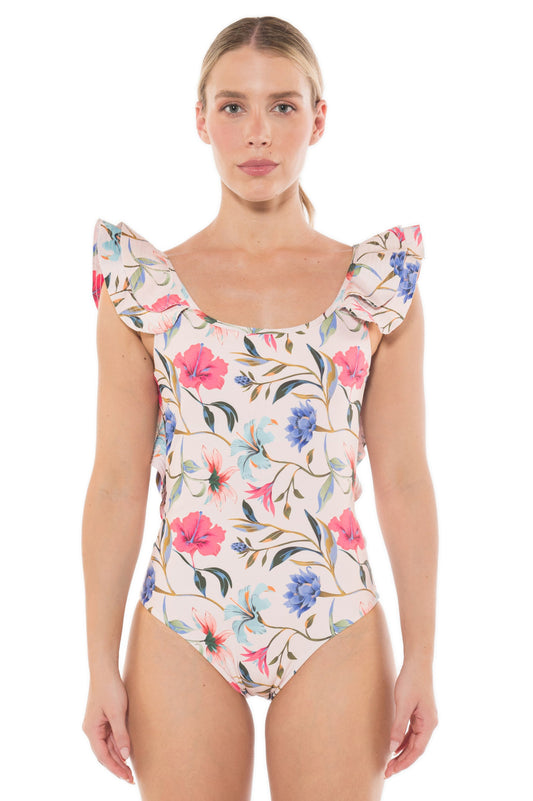 Enterizo Elsa Floral Paradise