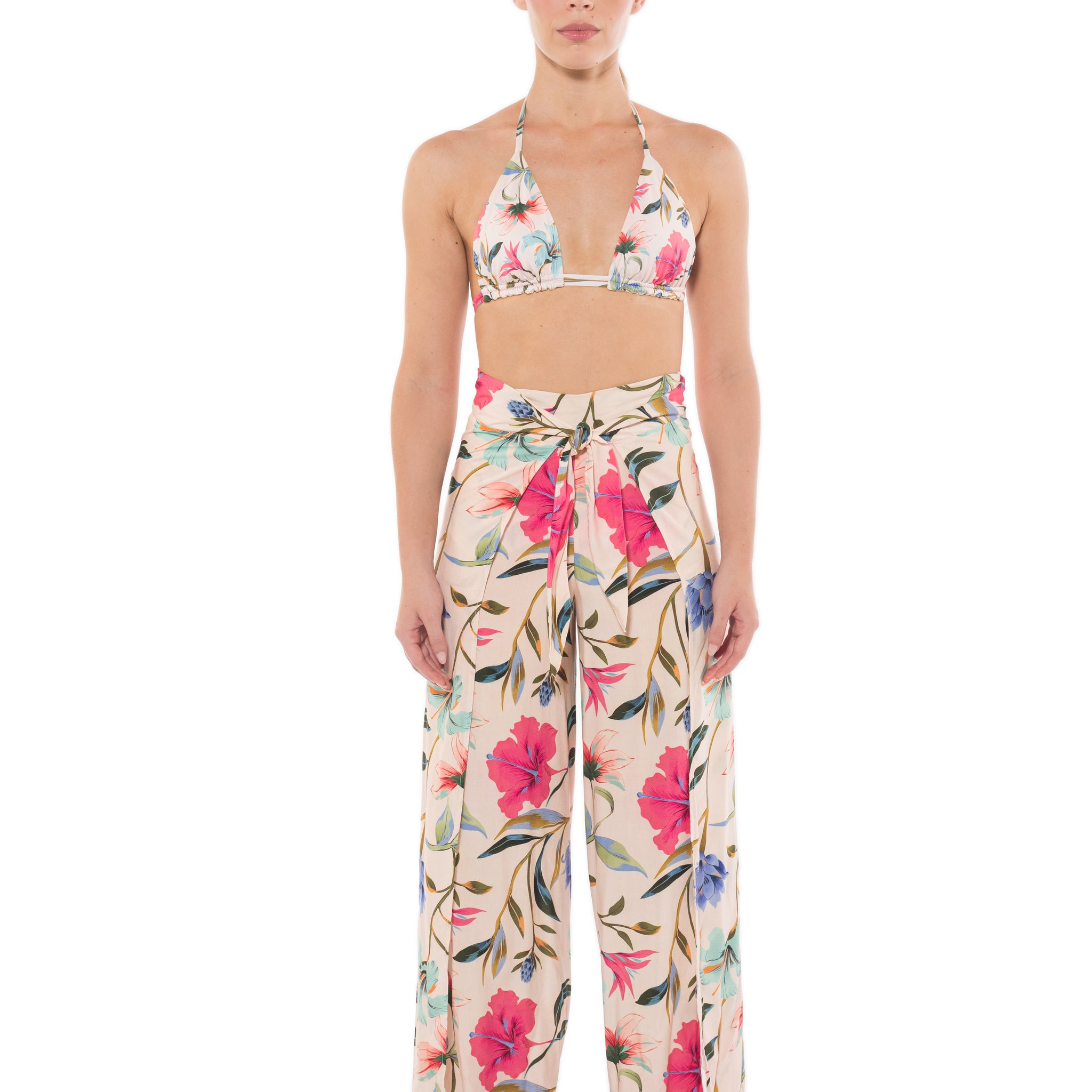 Pantalón Mariposa Floral Paradise