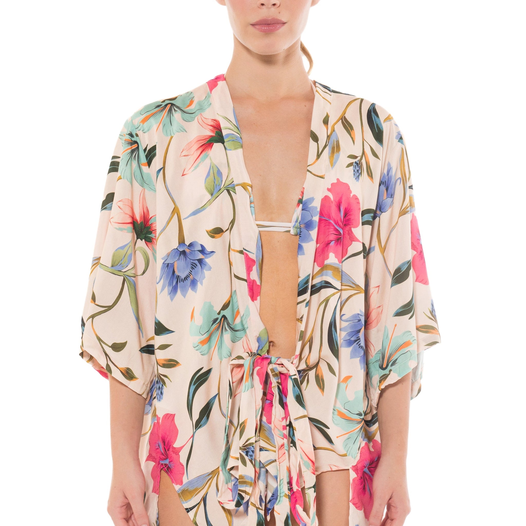 Kimono Soley Floral Paradise
