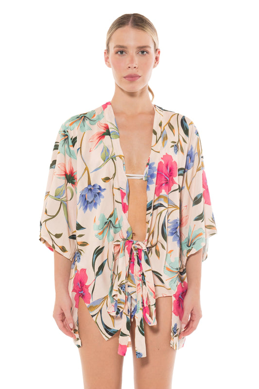 Kimono Soley Floral Paradise