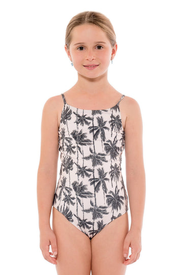 Enterizo Niña Dalila Black and White