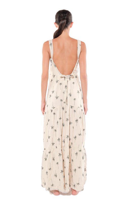 Vestido Margara Black and White