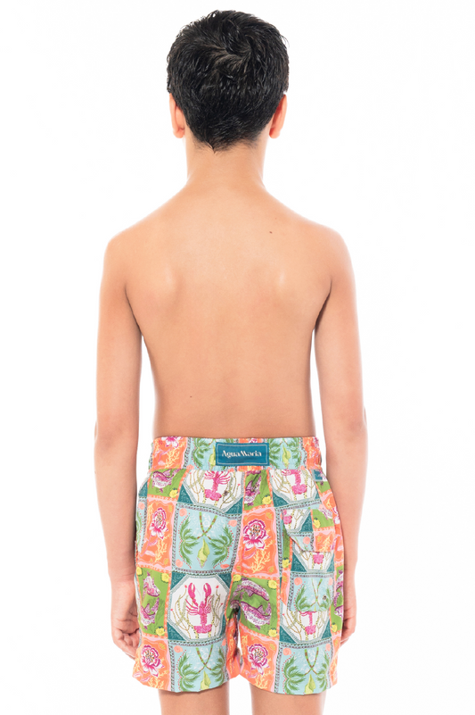Pantaloneta Niño Caribbean Postcards