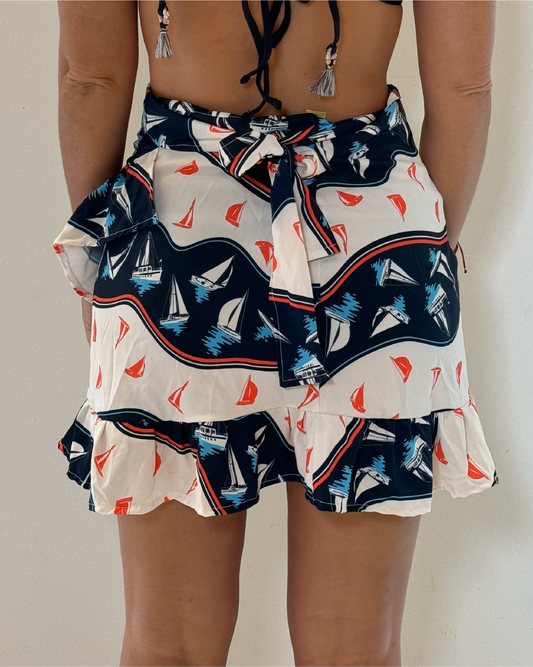 Short Mariposa Nautical