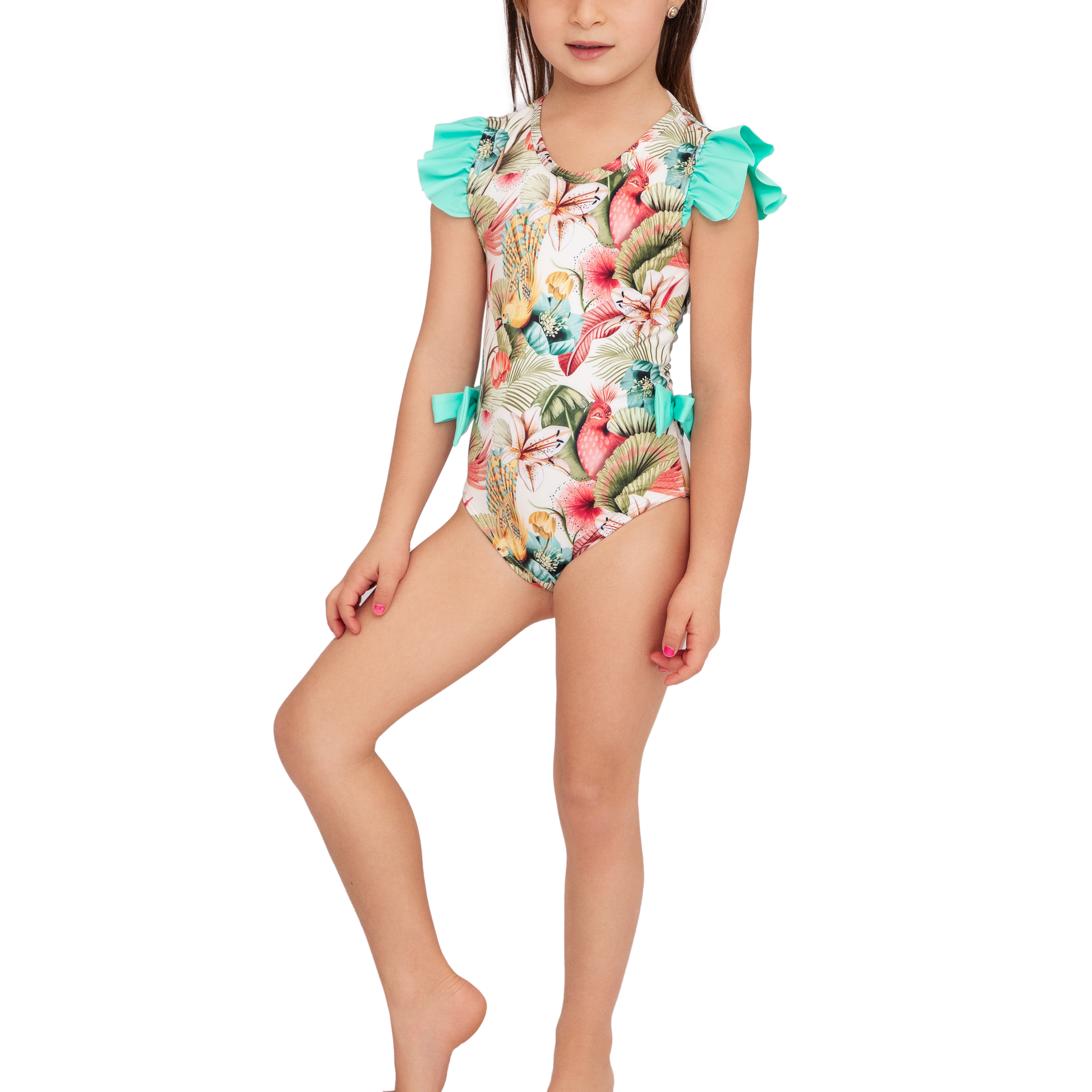 Julieta One piece Pajaro marfil