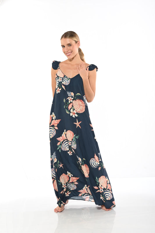 Renata Dress | Coastal Garden