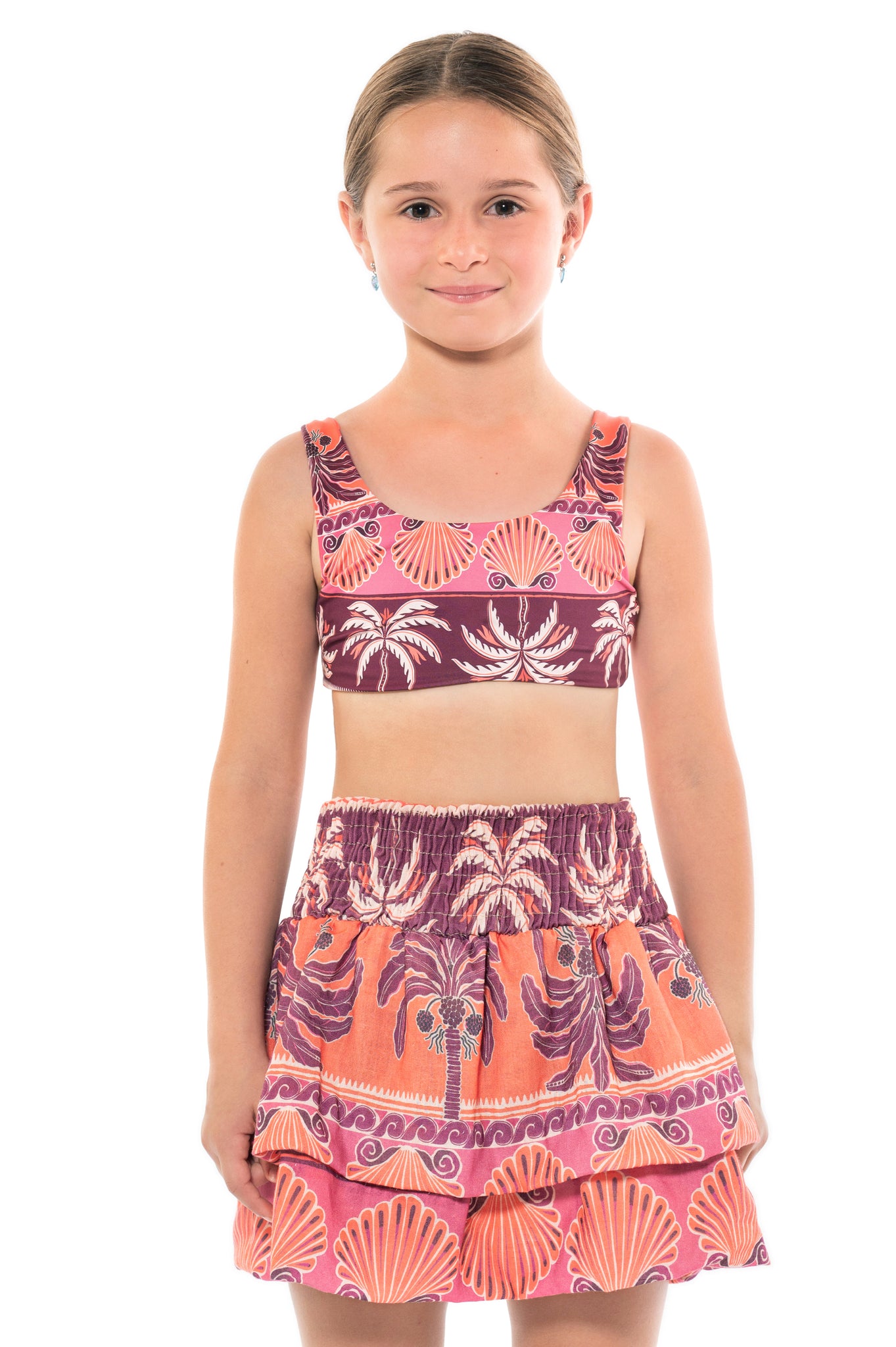 Falda Corta Niña Hanna Caribbean Life