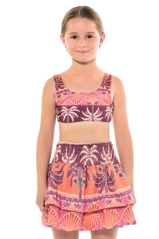 Falda Corta Niña Hanna Caribbean Life