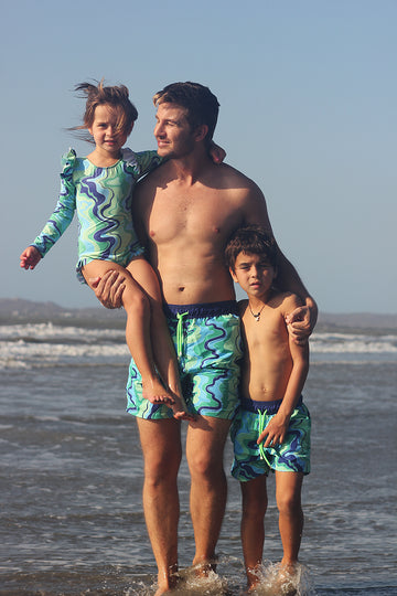 Pantaloneta Niño Olas